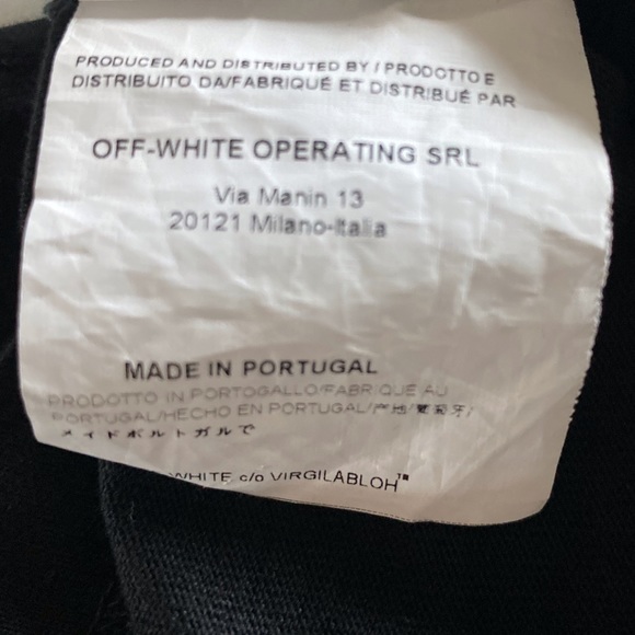 Off-White Men’s Embroidered T-Shirt - Picture 3 of 3